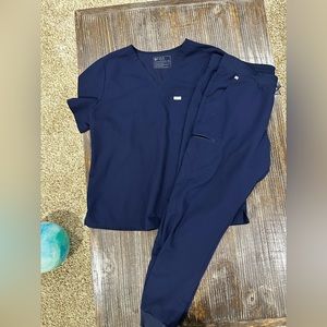 Women’s 2X TALL Figs scrub set